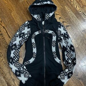 Lululemon Live Simply Fair Isle Full Zip Jacket